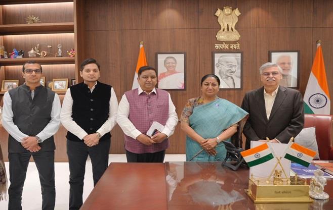 Meeting with CM, Delhi